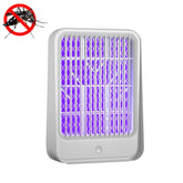 USB Bağlantılı Sessiz Sinek Böcek Tuzağı Lambası Beyaz